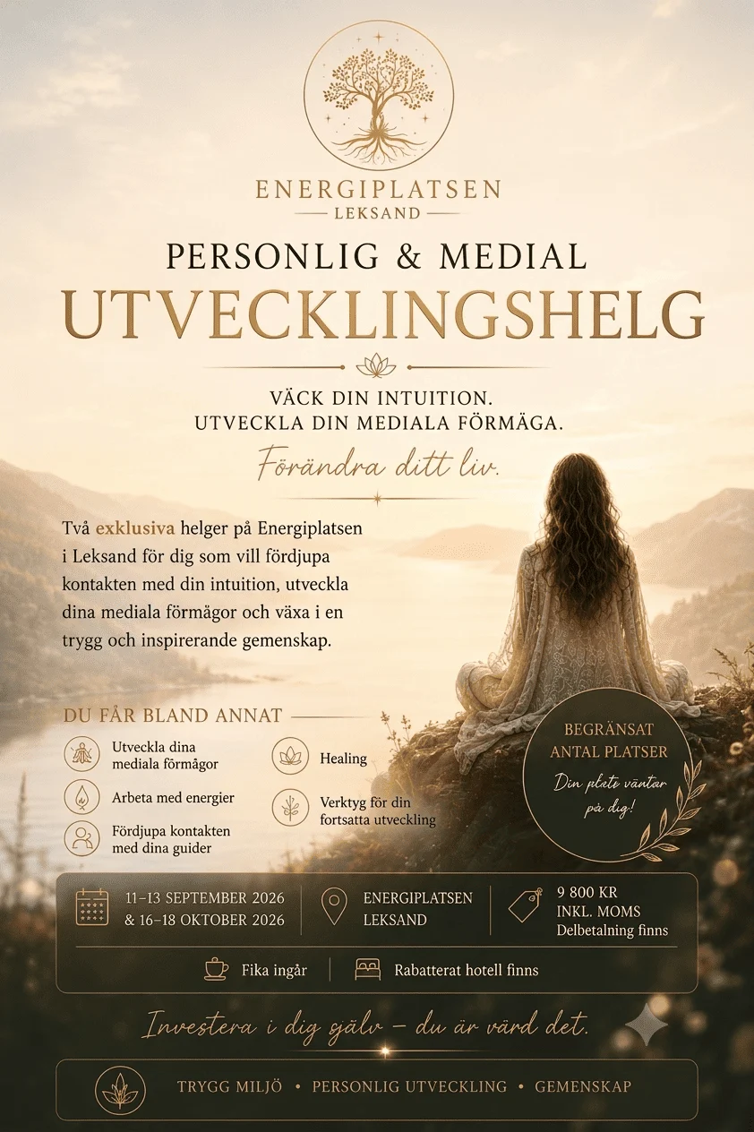 Personlig och medial helg